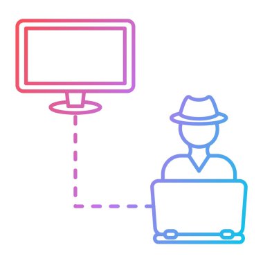 bilgisayar teknolojisi vektör illüstrasyon grafik tasarımı