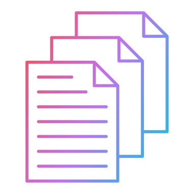 dosya biçimi simgesi, vektör illüstrasyonu