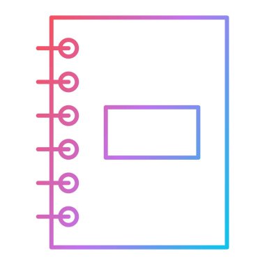 dizüstü simgesi vektör illüstrasyonu