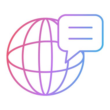 Seo simgesinin vektör illüstrasyonu