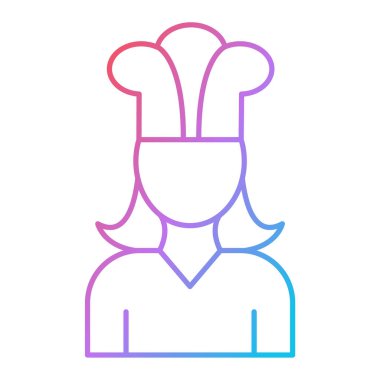 Şef simge vektör illüstrasyonu