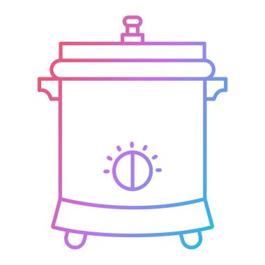 Su kovası ve sulama kabı vektör illüstrasyon tasarımı