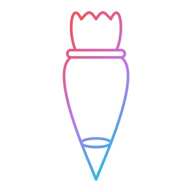 Modern b 'nin vektör illüstrasyonu eksik simgesi