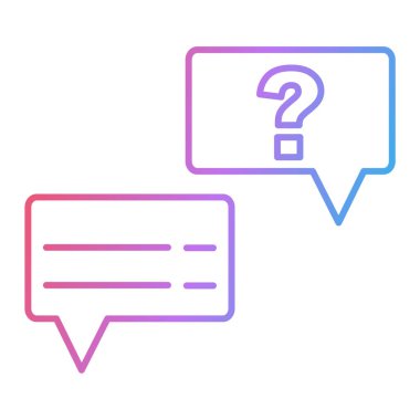 soru işareti vektör illüstrasyon tasarımı içeren konuşma balonu