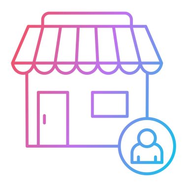 simge vektör illüstrasyonunu sakla