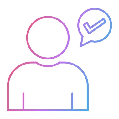 kullanıcı arayüzü simgesi, vektör illüstrasyonu