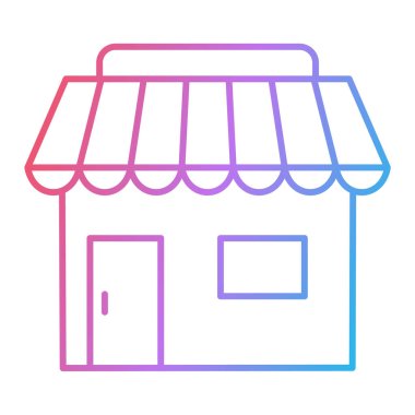 Depolama simgesinin vektör illüstrasyonu