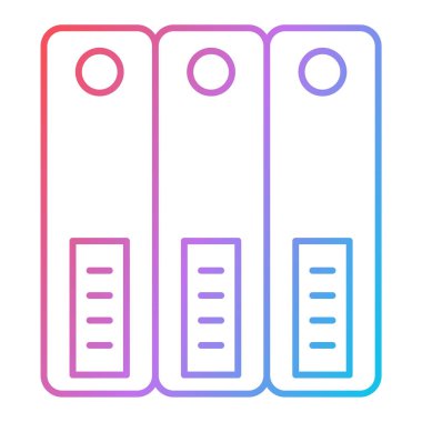 dosya dizini vektör illüstrasyonu