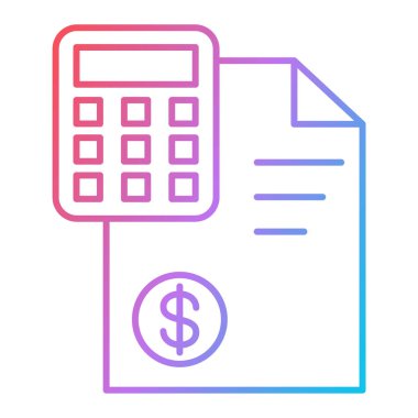 para ve finans vektör çizimi tasarımı