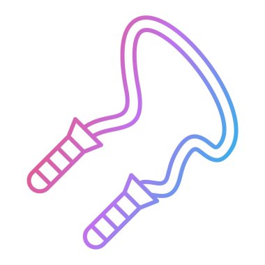 El çizimi çizimi vektör resimleme simgesi