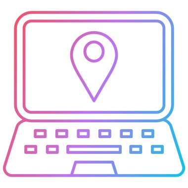 GPS konumu. Basit tasarım