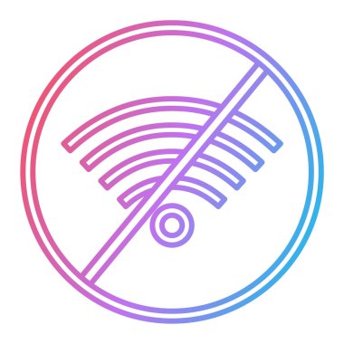 Web, mobil ve bilgi grafikleri için pembe çizgi simgesi. El çizimi vektör izole vuruş.