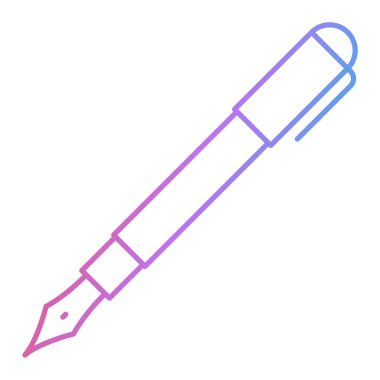 kalem simgesi vektör illüstrasyonu