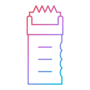 Modern eğitim ikonunun vektör illüstrasyonu