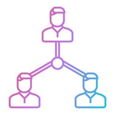 seo modern simgesinin vektör illüstrasyonu