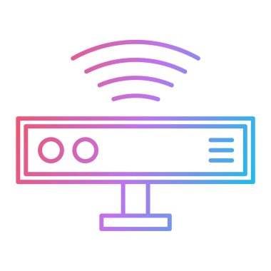 ağ paylaşımı. Web simgesi basit illüstrasyon