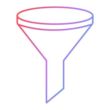 huni simgesi. İnce çizgi işareti. gradyan ızgara sembolü.