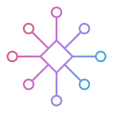 seo modern simgesinin vektör illüstrasyonu