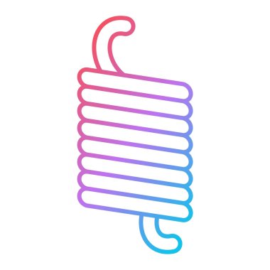 Kurdeleli sıcak klimanın el çizimi simgesi. Beyaz arka planda izole edilmiş. vektör illüstrasyonu.