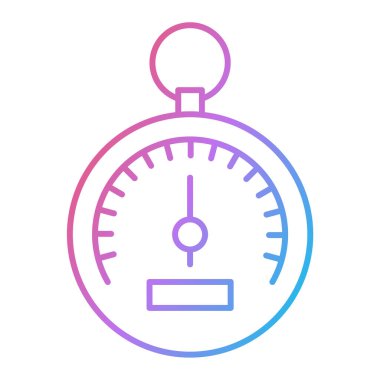 Kronometre simgesi çizimi