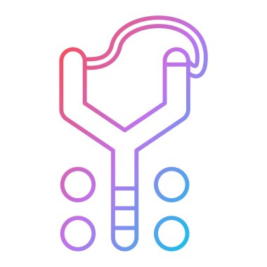 Vektör illüstrasyonu, web simgesi ögesi arkaplanı