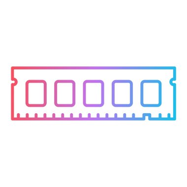 bant çizgisi vektör renk simgesi