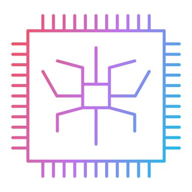 hata vektörü ince çizgi simgesi