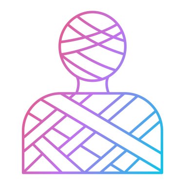 Müze vektör simgesi modern illüstrasyon