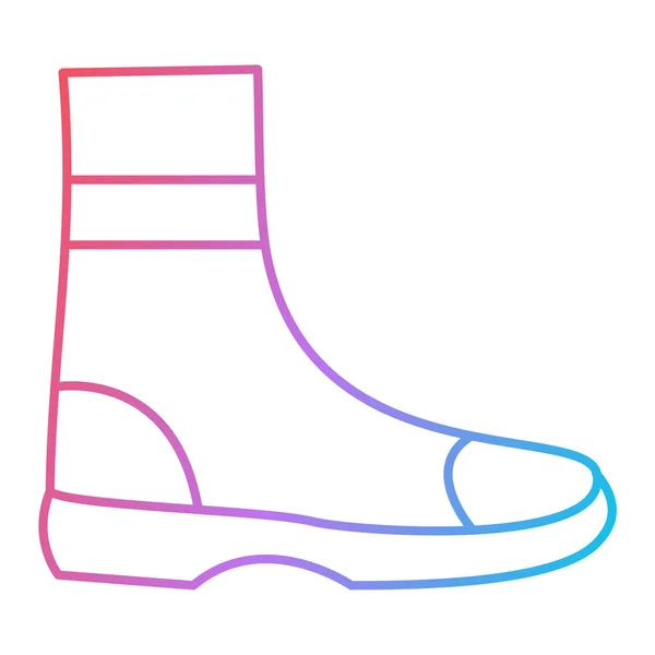 Boot Icon Vector Illustration — Stock Vector