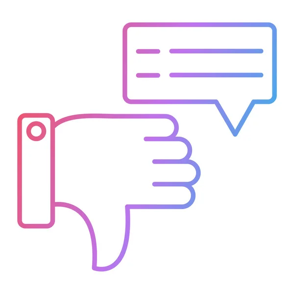 Vector Illustration Hand Finger Thumbs — ストックベクタ