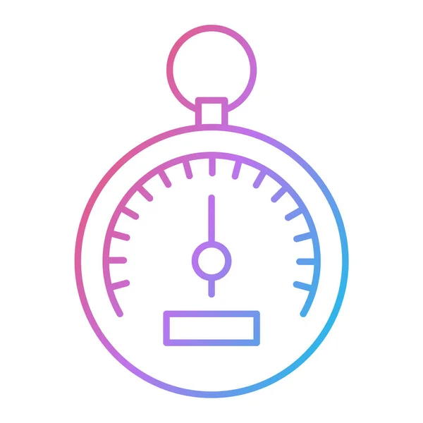 Stopwatch Pictogram Vector Illustratie — Stockvector