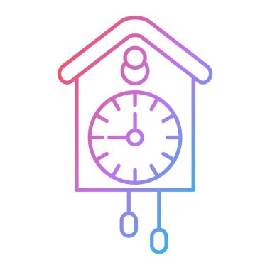 saat zaman simgesi vektör illüstrasyon tasarımı