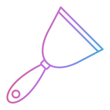 Modern oto tamir simgesinin vektör illüstrasyonu