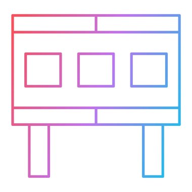 Yönetim Kurulu simge vektör çizim