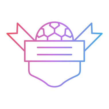 Bir miğferin çizgi simgesinin vektör çizimi