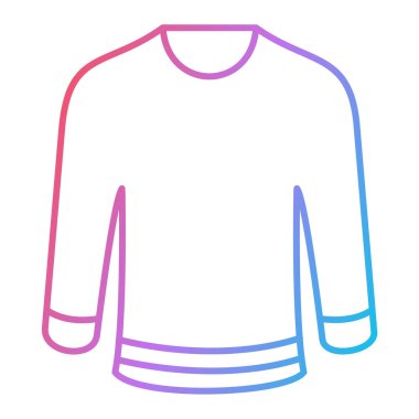 giysi simgesi vektör illüstrasyonu