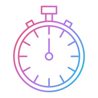 Kronometre simgesi çizimi