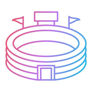 Spor simgesinin vektör illüstrasyonu