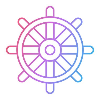 Geminin direksiyon simgesi. özet vektör illüstrasyonu.