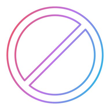 Bir yol simgesi illüstrasyonu