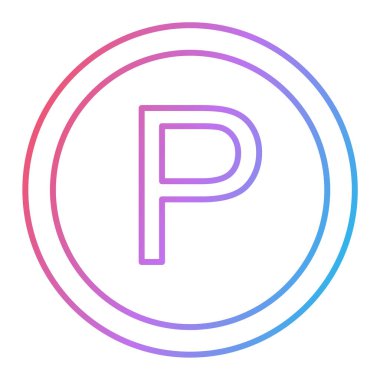 park vektörü simgesi modern basit illüstrasyon