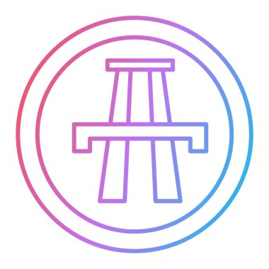 Modern b 'nin vektör illüstrasyonu eksik simgesi