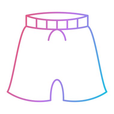 Mayo ikonu. Web için plaj vektör simgelerinin özet çizimi