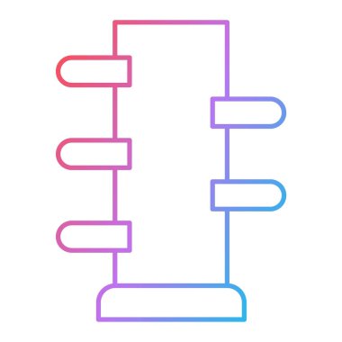 seo modern simgesinin vektör illüstrasyonu