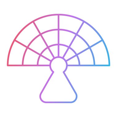 seo modern simgesinin vektör illüstrasyonu