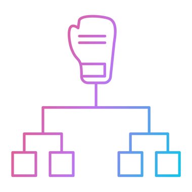 seo modern simgesinin vektör illüstrasyonu
