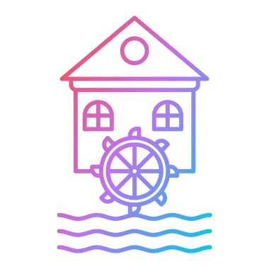 Basit bir simgenin vektör illüstrasyonu