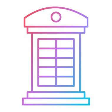 posta kutusu simgesi vektör illüstrasyonu