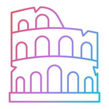 Ünlü bir simgenin vektör illüstrasyonu