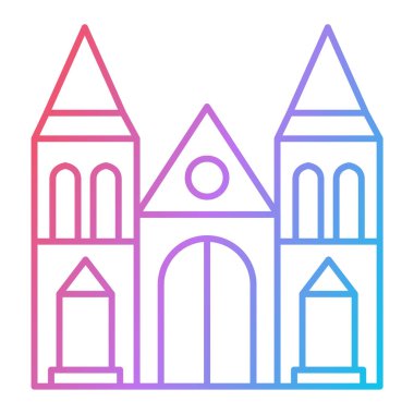 Modern illüstrasyon vektör simgesi oluşturma